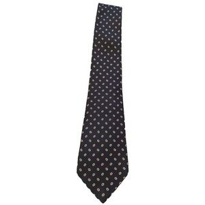 Mens Navy Blue Tie, 100% Polyester